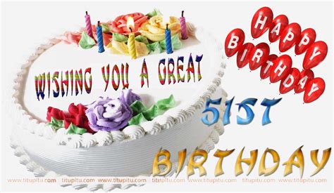 51st birthday wishes message and wallpaper for everyone | Haryanvi ...