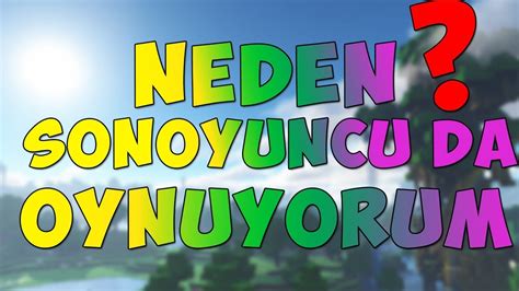 Neden Sonoyuncu Da Oynuyorum M Necraft Skywars Sonoyuncu W Youtube