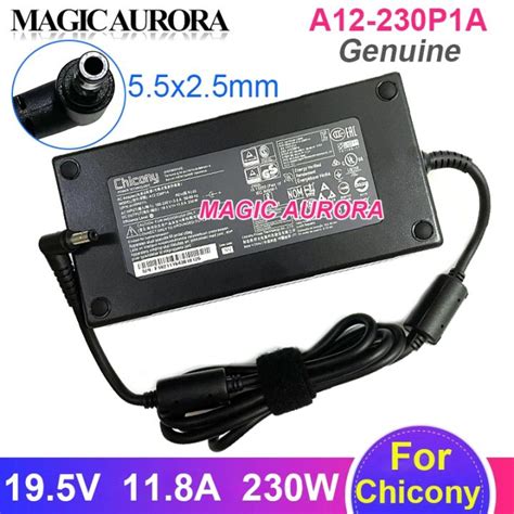 Original Genuine CHICONY 19 5V 11 8A 230W 5 5x2 5mm AC Adapter For MSI