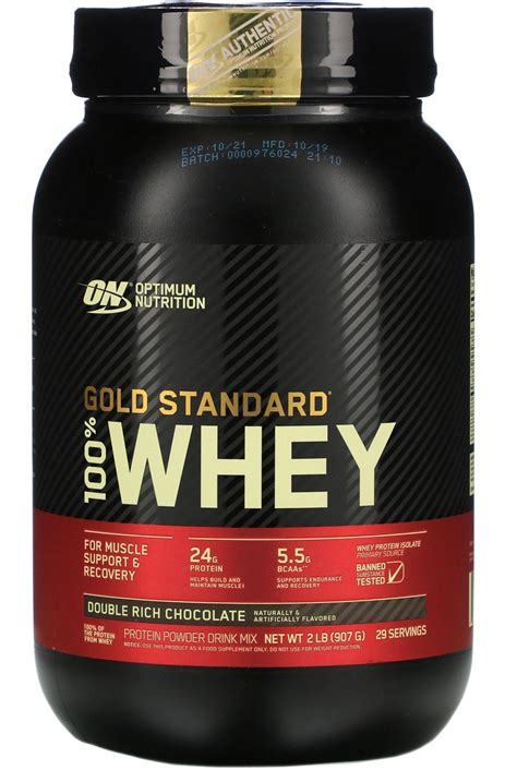 Real Suplementos Whey Protein 100 Gold Standard Optimum Nutrition