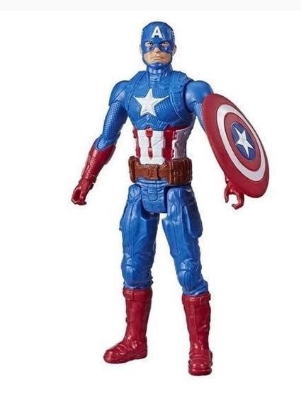 Boneco Articulado Capit O Am Rica Marvel Avengers Blast Gear Titan Hero