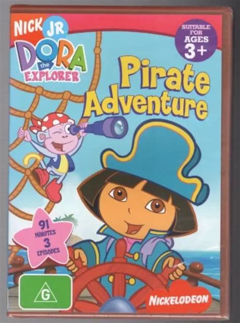 DORA THE EXPLORER - Pirate Adventure - DVD (Brand New Sealed) EUR 11,09 - PicClick IT