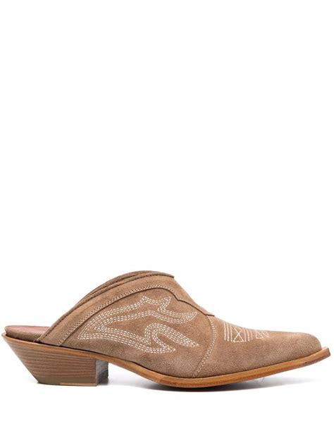 Sonora Tulum Western Style Mules Farfetch Western Fashion Leather