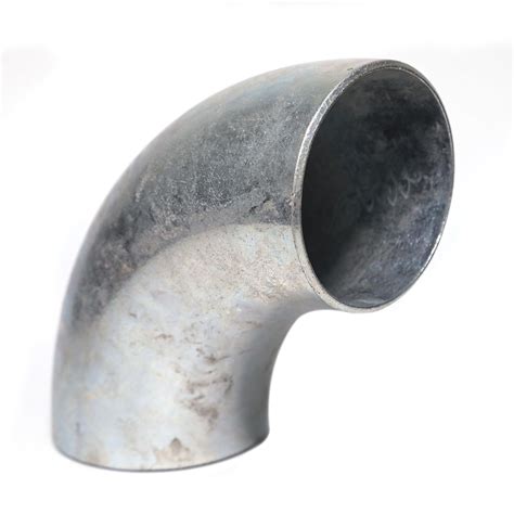 DIP Hot Galvanized Gi Malleable Cast Iron Pipe Fittings 90 Degree Band