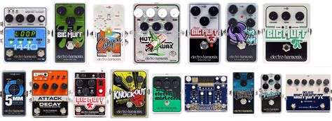 EHX makes the most aesthetically appealing pedals (Quality/Sound..hmmm) : r/guitarpedals