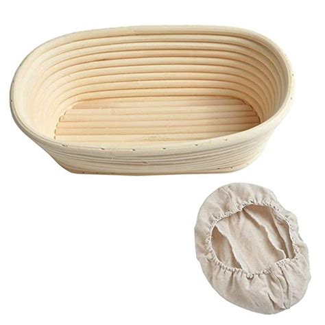 Brot Oval GäSprosse Korb Brot Runde Rattan Schüsse Grandado