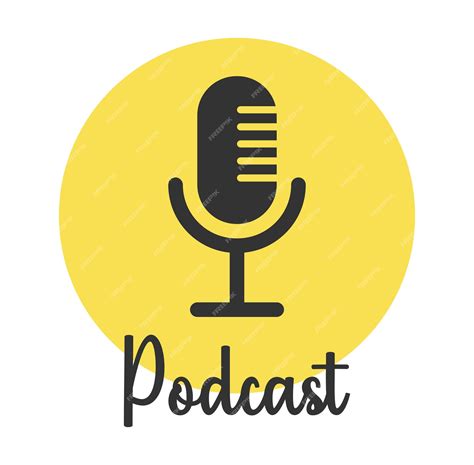 Premium Vector Podcast Logo Design Podcast Icon Logo Design Template