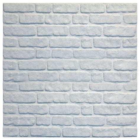 D Wall Panels Brick Effect Cladding White Stone Look Wall Paneling