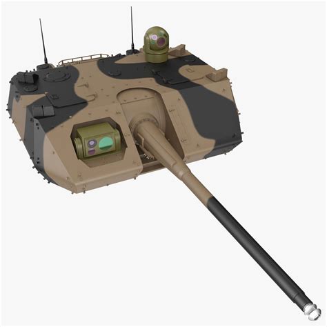 Tank Turret Camouflage 3D Model $39 - .obj .lxo .ma .max .fbx .c4d ...