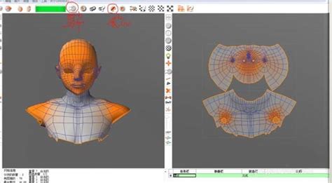 MAYA怎么进行人物UV拆分 MAYA 悠悠之家