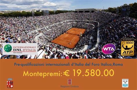 Via Al Torneo Open BNL 2017 Di Tennis Valido Per Le Pre Qualificazioni