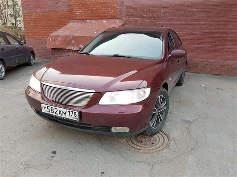 Решетка радиатора из нержавейки вместо штатной. — Hyundai Grandeur (TG ...