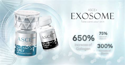 엑소 좀 Asce Srlv 20mg 5ml 피부 회춘 솔루션 Bossgoo com의 고품질 엑소 좀 Asce Srlv