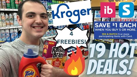 4 Hot Kroger Freebie Deals ~ 19 Hot Couponing Deals ~ One Of The Best