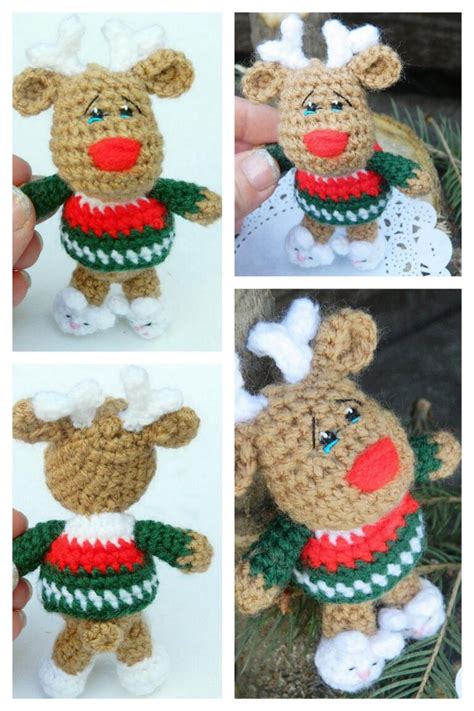 Amigurumi Rudolph The Reindeer Free Crochet Pattern Handmadecraft