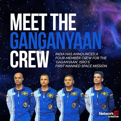 Gaganyaan Crew: Meet Four Astronauts Named for India’s First Manned ...