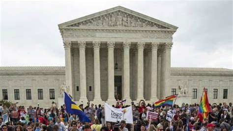 Us Supreme Court Declares Same Sex Marriage Legal Throughout The Country