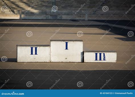 athletes podium royalty  stock photography cartoondealercom