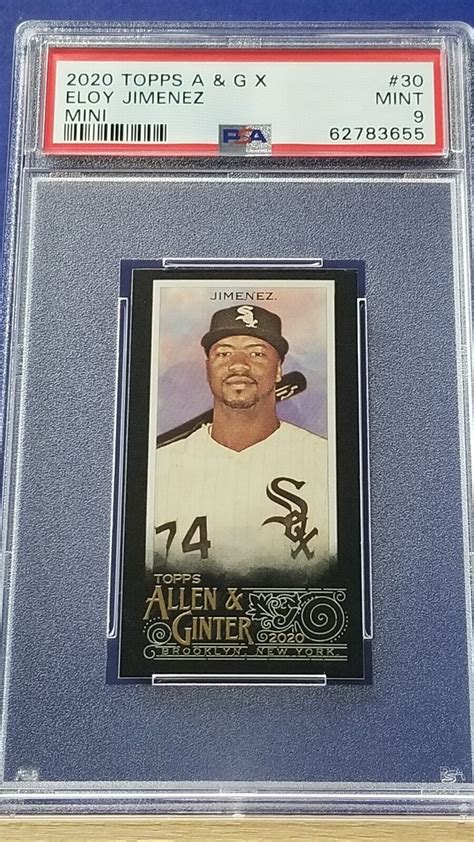 Eloy Jimenez Allen Ginter X Mini Psa Ebay