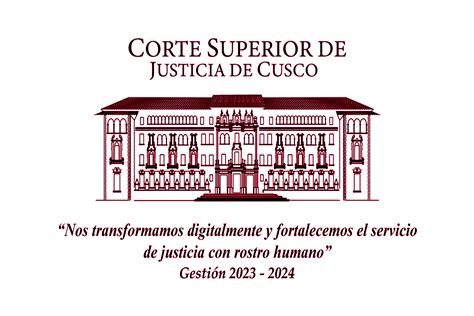 Corte Superior De Justicia De Cusco Poder Judicial