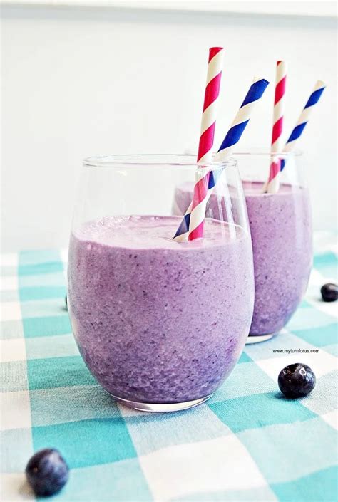 Blueberry Banana Oatmeal Smoothie My Turn For Us