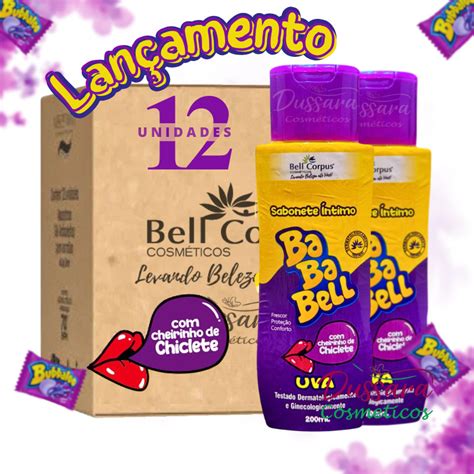 Kit C Sabonete L Quido Ntimo Bababell Uva Cheirinho De Babalu