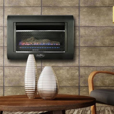 Duluth Forge In Btu Ventless Linear Wall Gas Fireplace With