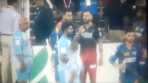 कप्‍तान की भी नहीं सुनी Kl Rahul के बोलने के बावजूद Naveen Ul Haq ने