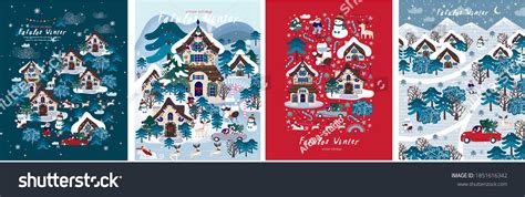 53 Santa Village Finland Stock Vectors and Vector Art | Shutterstock