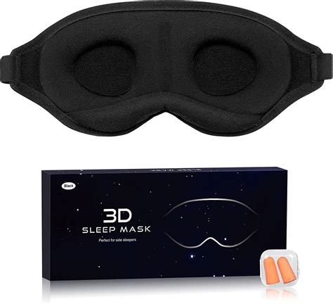 Mascherina Per Dormire 3D Maschera Per Dormire Confortevole E Morbida