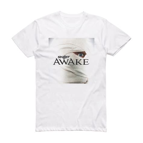 Skillet Awake Album Cover T-Shirt White – ALBUM COVER T-SHIRTS