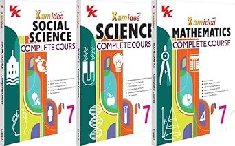 Xam Idea Science Social Science Mathematics Complete Course Book