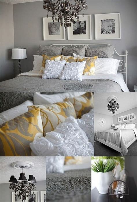 20 Black White And Mustard Bedroom The Urban Decor