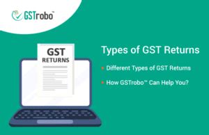 Types Of Gst Return Forms And Filing Frequency Blog