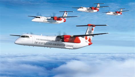 De Havilland Canada Charts Future for the Dash 8 Aircraft Program - De ...