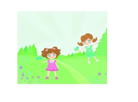 Girl Runs Away Mosquitoes Stock Vector Image By ©panthermediaseller