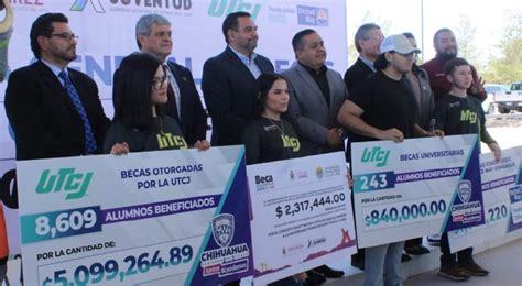 Becan a más de 10 mil estudiantes de la UTCJ