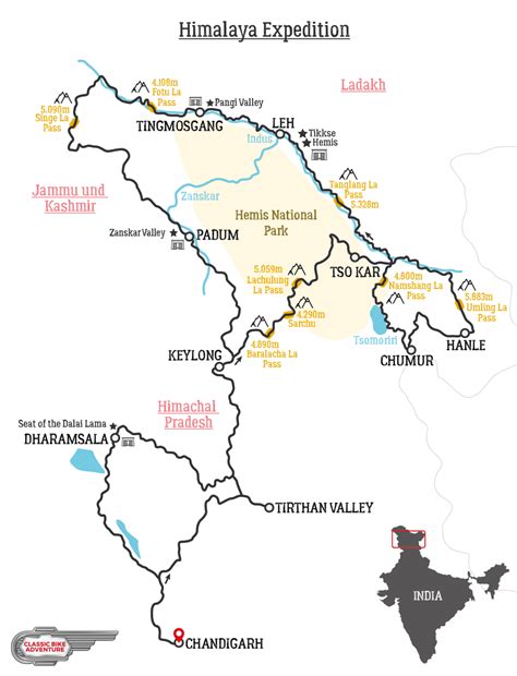 himalaya road trip north india  car classic adventure