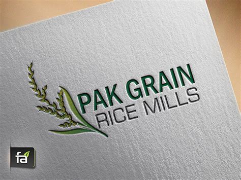 Pak Grain Rice Mills Logo Fa Technologies