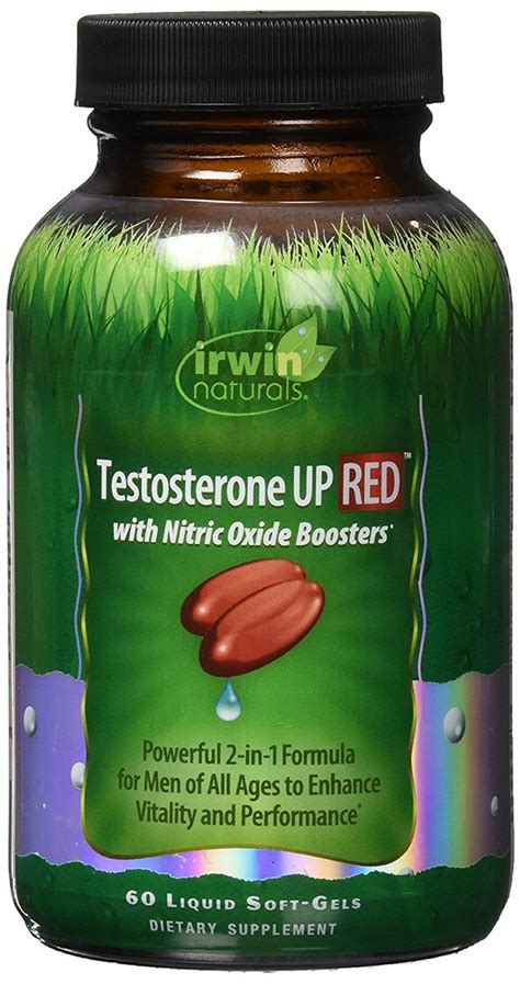 Irwin Naturals Testosterone Up Red 60 Sg