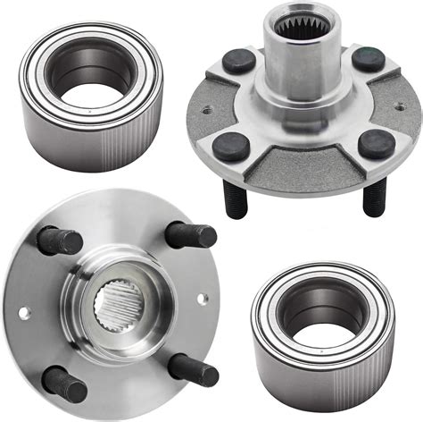 Detroit Axle Fwd Front Wheel Bearing Hubs Kit For Hyundai