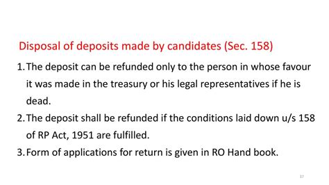 Statutory Reports Reports On Counting Of Votes And Declaration Of Results And Post Counting