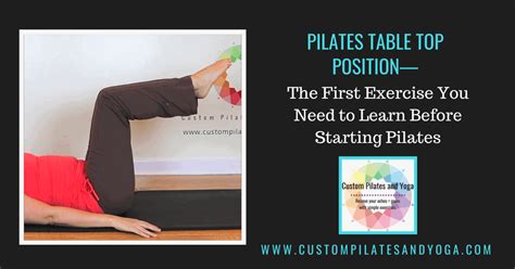 pilates table top position   pro custom pilates  yoga