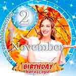 Birthday Horoscope November 2nd Scorpio, Persanal Horoscope for ...