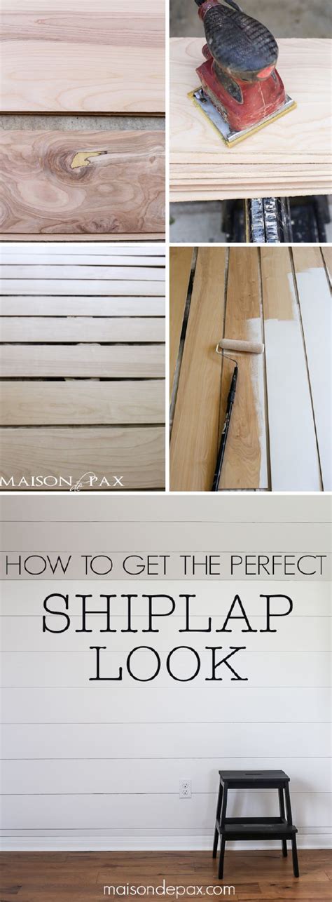 How To Plank A Wall Diy Shiplap Maison De Pax Diy Shiplap Home Diy Diy Bathroom