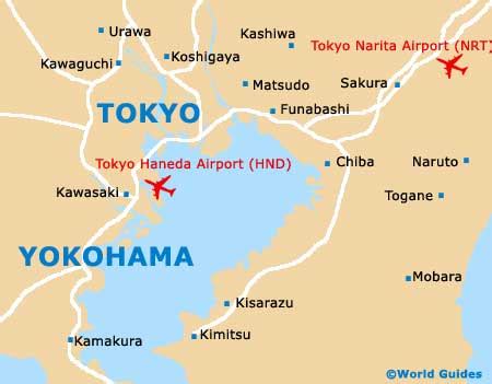 Map of Tokyo Airport (HND): Orientation and Maps for HND Tokyo Airport