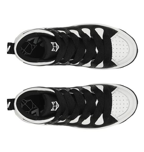 Giày Naked Wolfe King Black White Leather Authentic Shoes