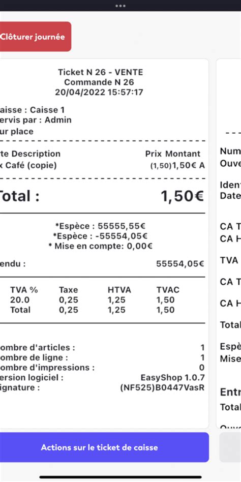 Presentation Application EasyShop By ShopCaisse