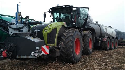 Claas Xerion 4000 Kaweco Schwanenhals Güllefass Lohnunternehmen