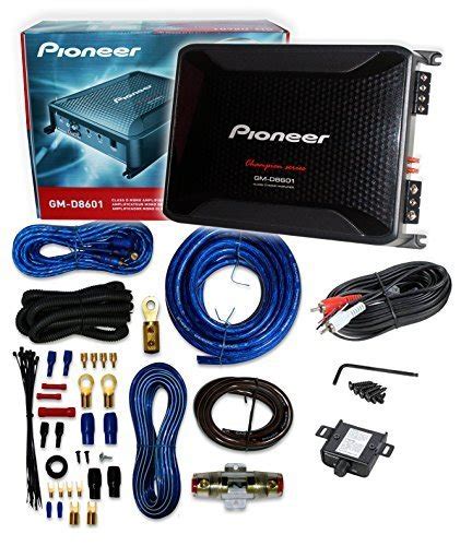 Buy Pioneer GM D8601 4 Gauge 1600W Monoblock Class D Car Amplifier